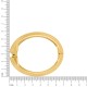 Maxi Bracelete Dourado Línea 70mm