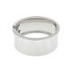 Maxi Bracelete Prateado Línea 70mm