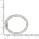 Maxi Bracelete Prateado Línea 70mm