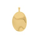 Pingente Dourado Línea 55mm