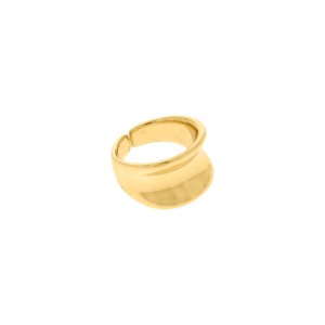 Anel dedo Mindinho Dourado Línea N° 12