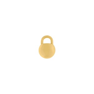 Pingente Bolinha Ouro 10mm
