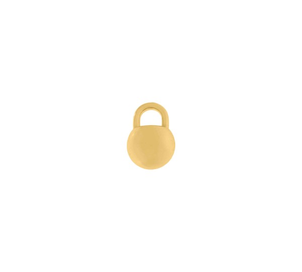 Pingente Bolinha Ouro 10mm