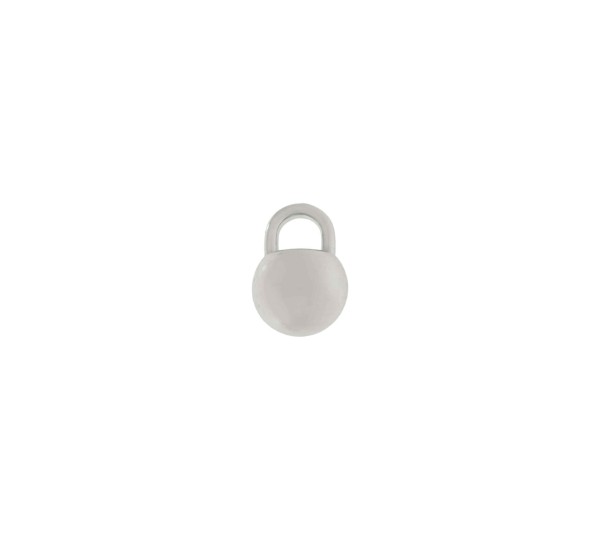 Pingente Bolinha Níquel 10mm
