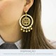 Pingente Bolinha Ouro 10mm