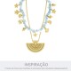 Conjunto Pingentes Marítimos Ouro
