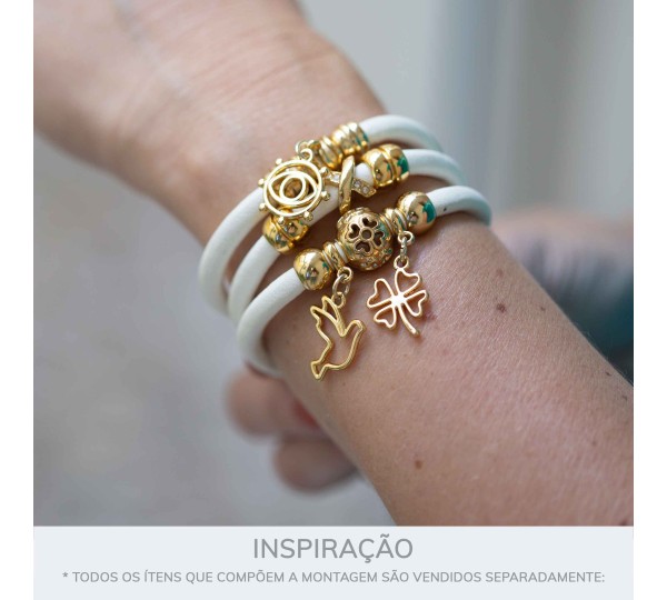 Conjunto Pingentes Patuá Ouro