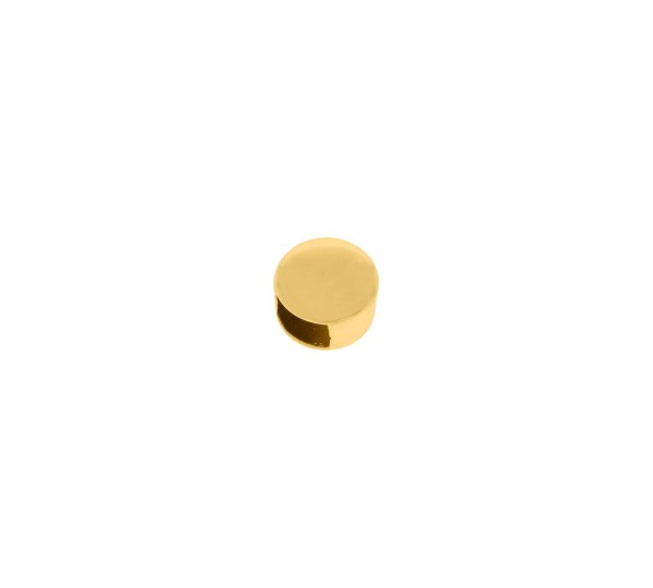 Passador Ouro Redondo 8mm