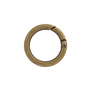 Argola Articulada Ouro Velho 42mm