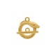 Fecho com Trava Cobra Ouro 29mm