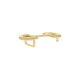 Fivela Cinto Country Dourada 20mm