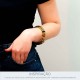Bracelete Onça Dourado com Preto 71mm