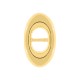 Regulador de Alça Oval Ouro 10mm
