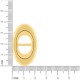 Regulador de Alça Oval Ouro 10mm