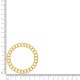 Argola Injetada Dourado com Corrente 68mm