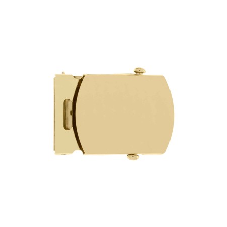 Fivela Militar Dourado New com ponteira 35mm