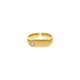 Anel Ouro com Strass N° 17
