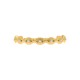 Bracelete Olho Grego Dourado com Pérola 66mm