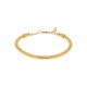 Bracelete Dourado Luxo 70mm