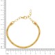 Bracelete Dourado Luxo 70mm