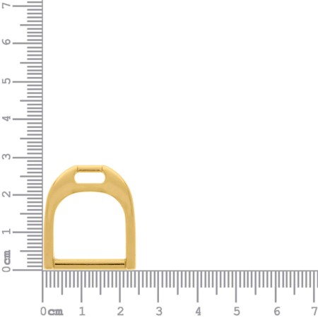 Passador Estribo Dourado 28mm