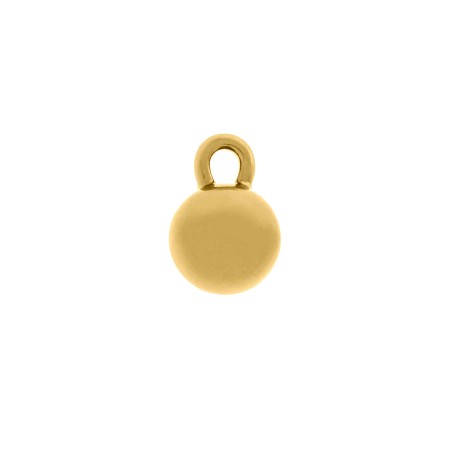 Pingente Redondo Ouro 18mm