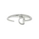 Bracelete Prateado Inspiração 70mm