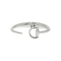 Bracelete Prateado Inspiração 70mm