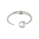 Bracelete Prateado Inspiração 70mm