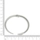 Bracelete Prateado Inspiração 70mm