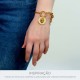 Pingente Leão Ouro com Pérola 29mm