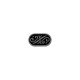 Passador Oval Grafite 17mm