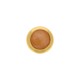 Anel Dourado com Caramelo Perolizado N° 21