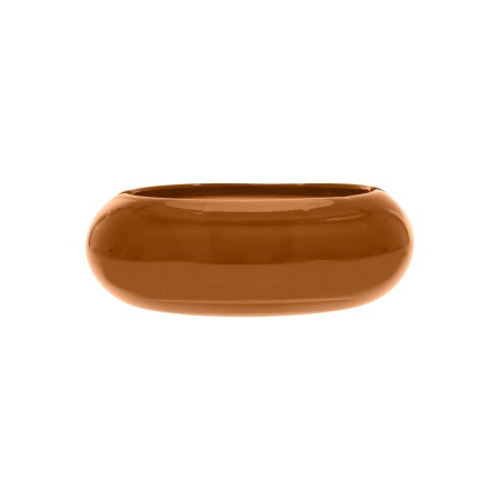 Maxi Bracelete Acrílico Caramelo 78mm