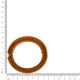 Maxi Bracelete Acrílico Caramelo 78mm