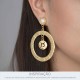 Pingente Signo Touro Ouro 15mm