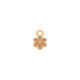 Pingente Flor Ouro com Nude 13mm