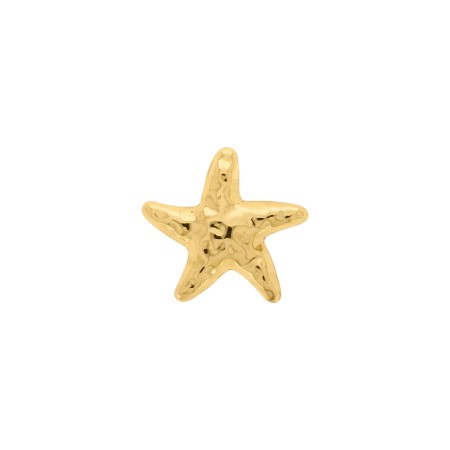 Brinco Estrela Dourado 29mm