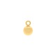 Pingente Bolinha Redonda Ouro 10mm