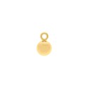 Pingente Bolinha Redonda Ouro 10mm