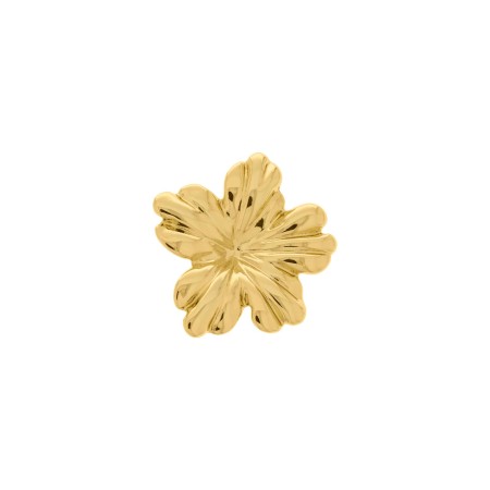 Brinco Flor Dourado 34mm