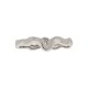 Bracelete Prateado Maré 68mm