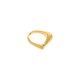 Anel Dourado Maré N° 20