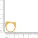 Anel Dourado Maré N° 20