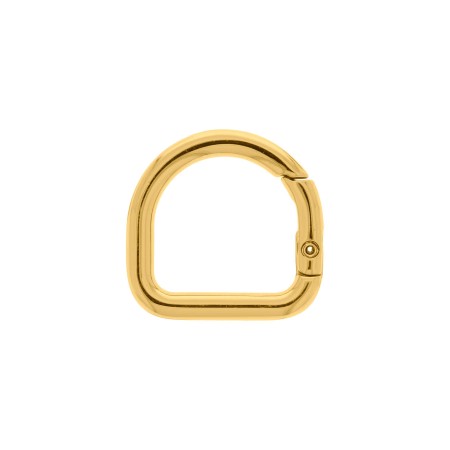 Meia Argola Articulada Dourada 20mm