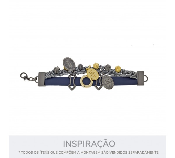 Passador Redondo Ouro 21mm