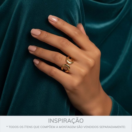 Anel Maximalista Ouro N° 21