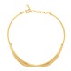 Colar Dourado Ritmo 142mm