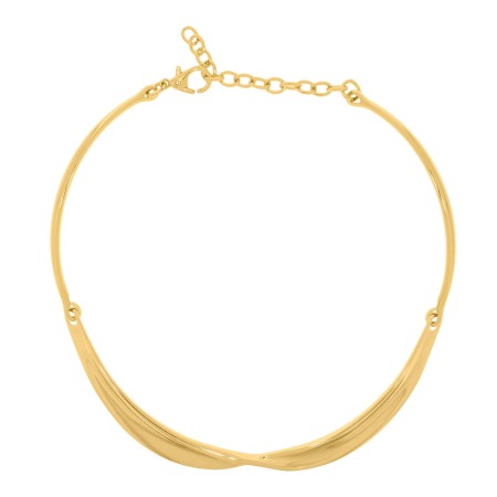 Colar Dourado Ritmo 142mm