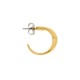 Brinco Dourado Ritmo 22mm